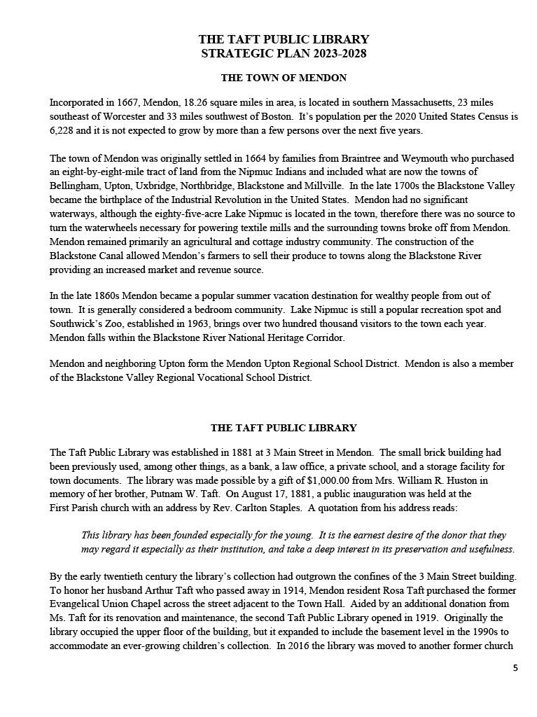 Strategic Plan Page 5