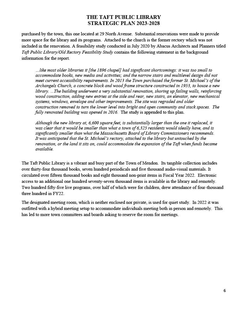 Strategic Plan Page 6